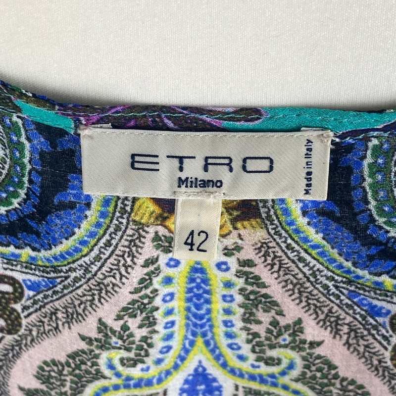 Etro Seidenkleid Multicolour