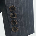 Dolce & Gabbana Blazer mit Nadelstreifen und Stick