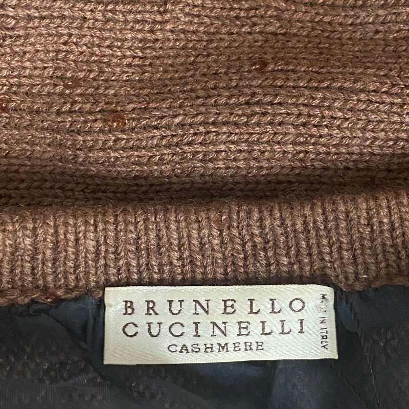 Brunello Cucinelli Kaschmirpullover mit Seideninlay