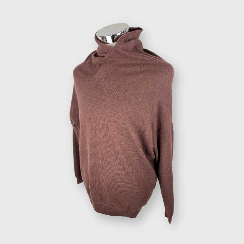 Brunello Cucinelli Rollkragenpullover Braun