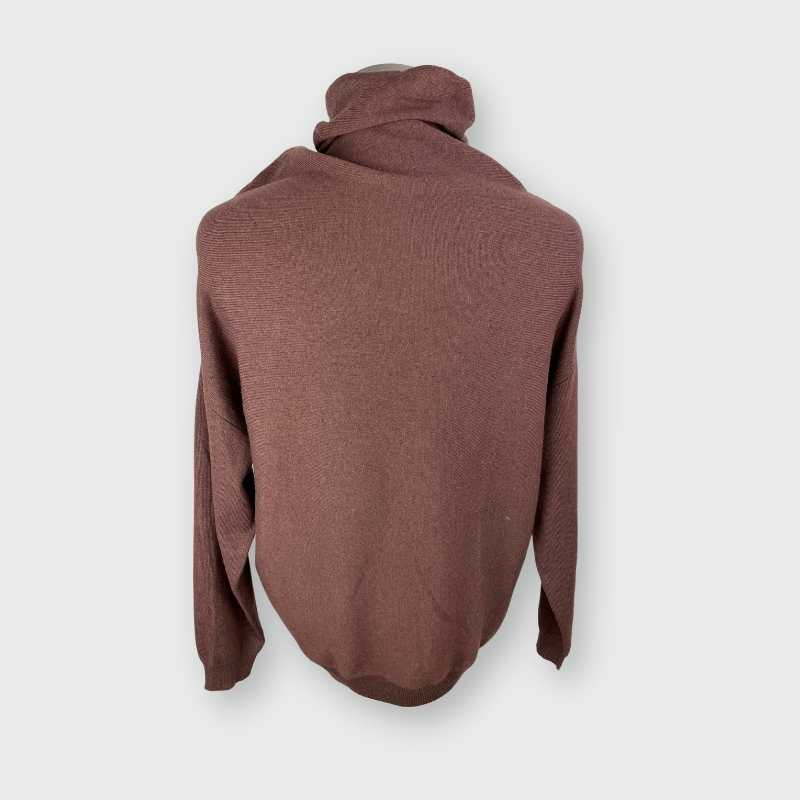 Brunello Cucinelli Rollkragenpullover Braun