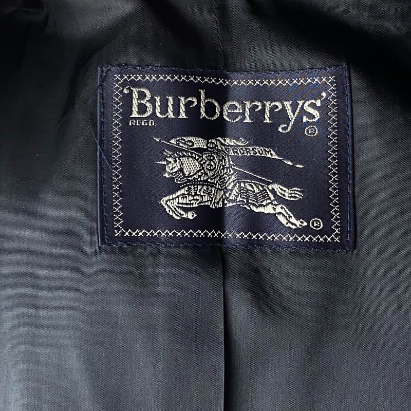 Burberry Mantel Blau