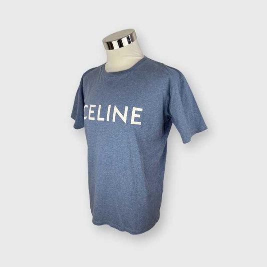 Céline T-Shirt Blau