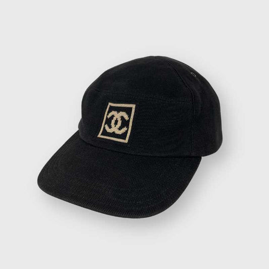 Chanel Cap Schwarz