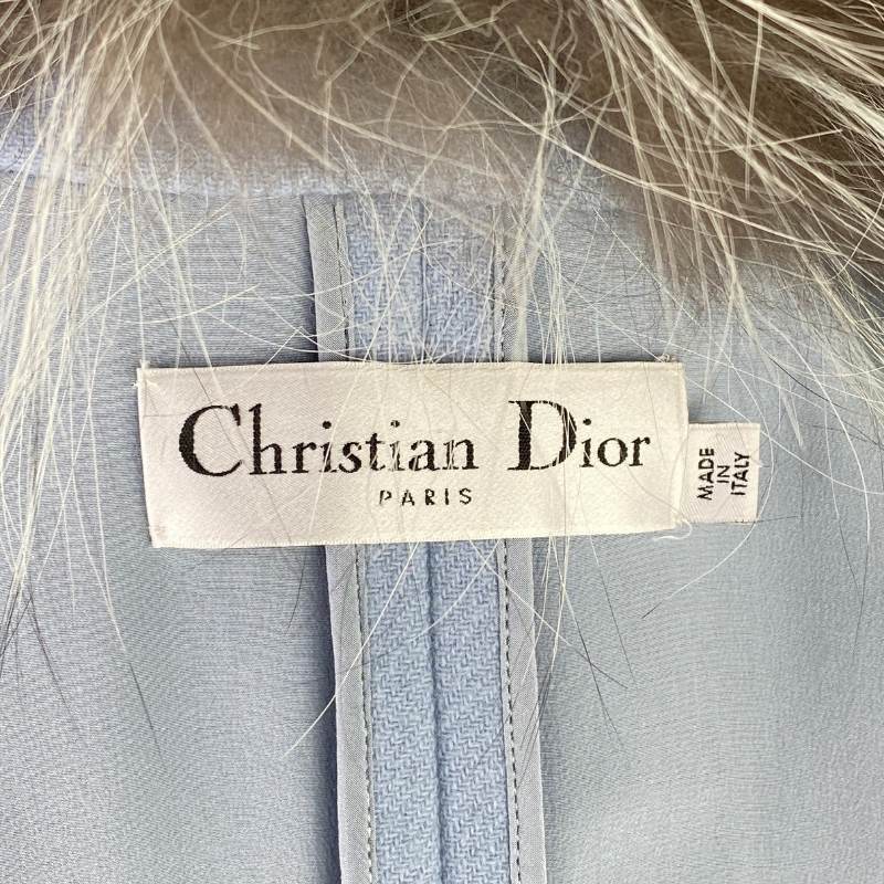 Christian Dior Jacke Blau