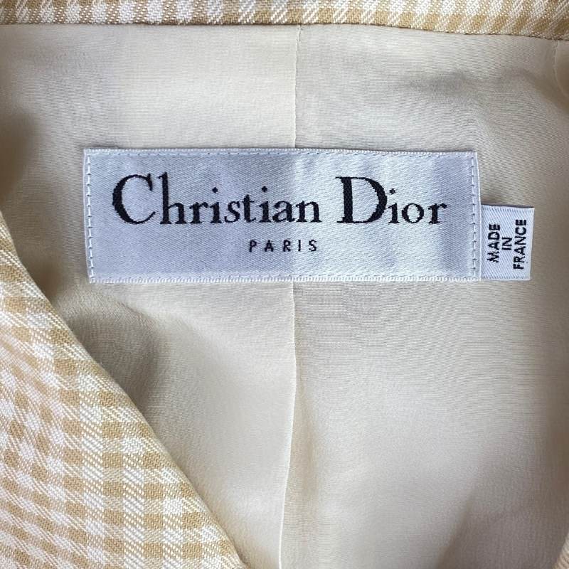 Christian Dior Jäckchen kariert