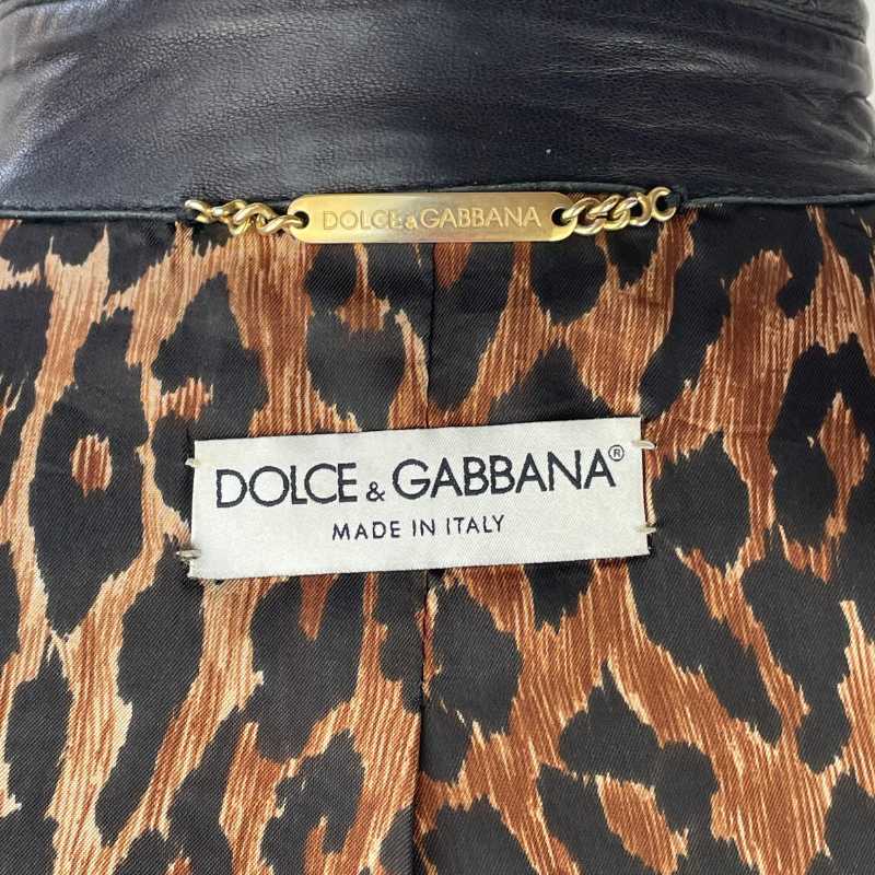 Dolce & Gabbana Lederjacke