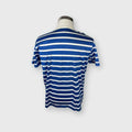 Hermès T-Shirt Blau Weiß gestreift