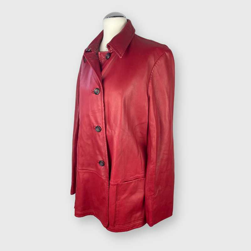 Jil Sander Lederjacke