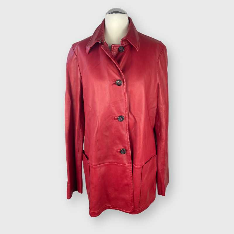 Jil Sander Lederjacke