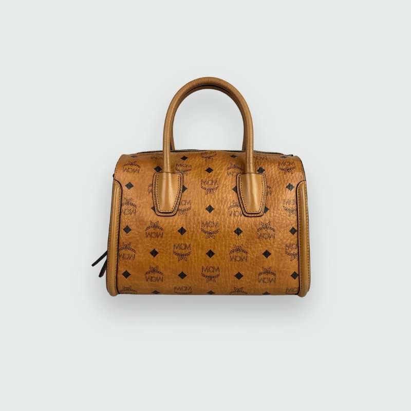 MCM Handtasche in Cognac