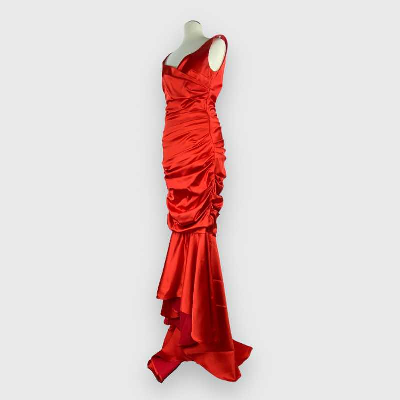 Talbot Runhof Abendkleid Rot