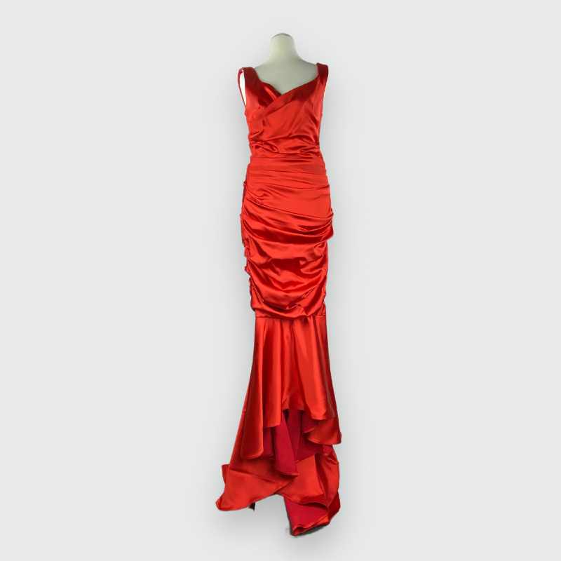 Talbot Runhof Abendkleid Rot