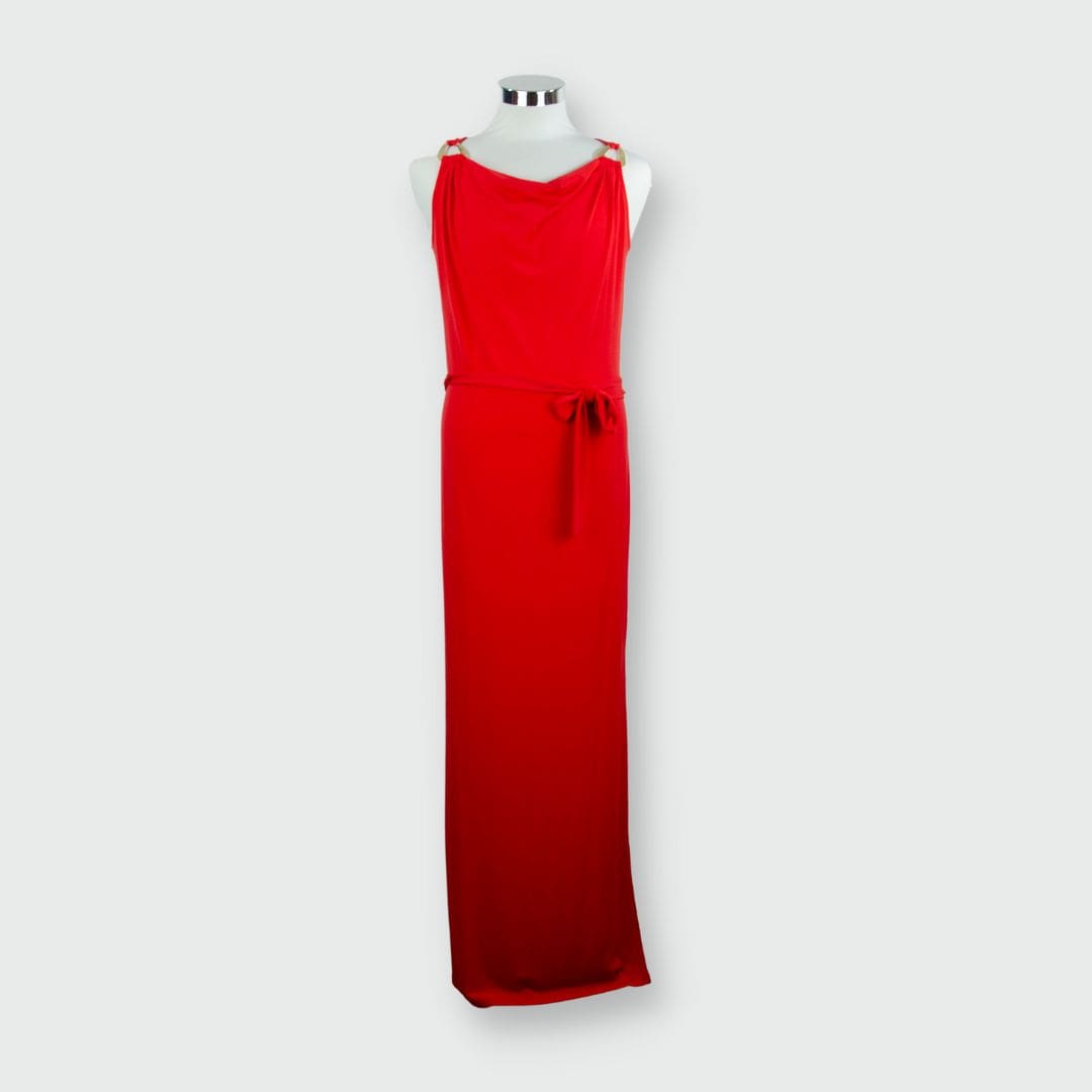 Michael Kors Abendkleid rot/gold