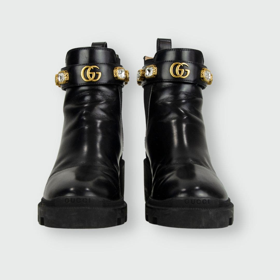 Gucci Stiefel Schwarz