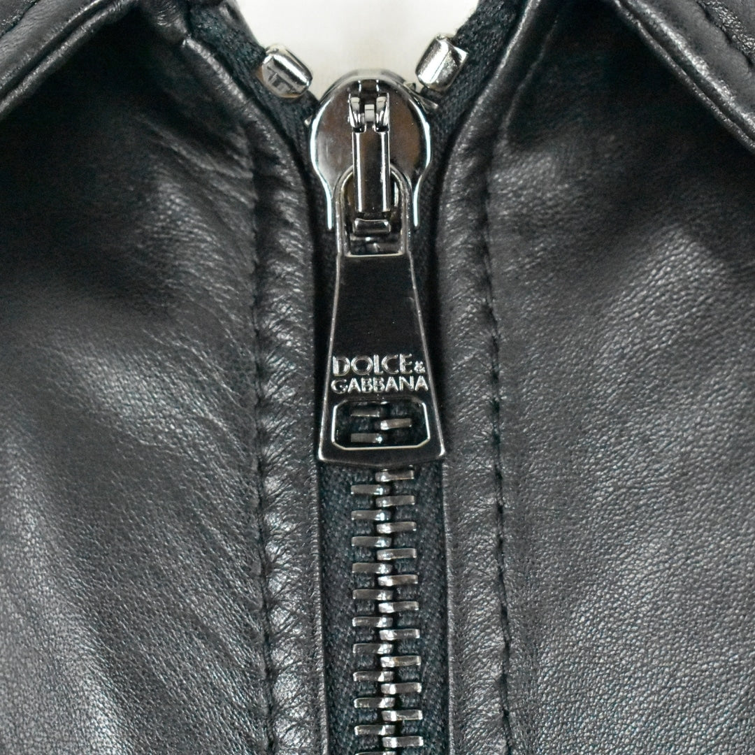 Dolce & Gabbana Lederjacke