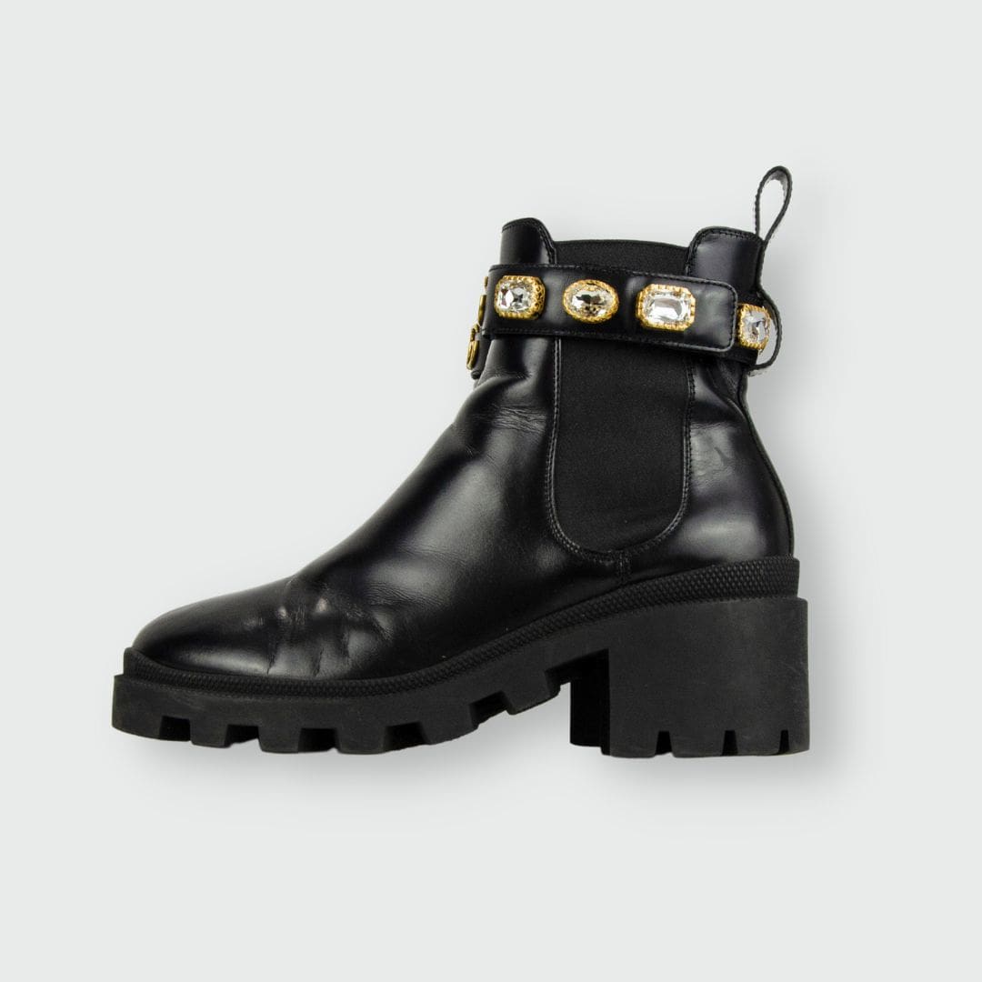 Gucci Stiefel Schwarz