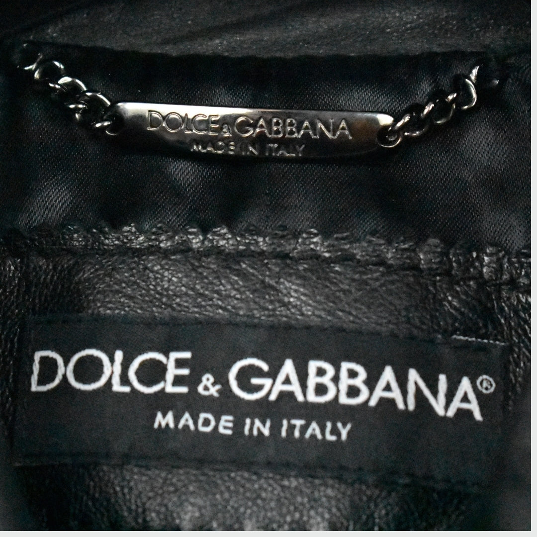 Dolce & Gabbana Lederjacke